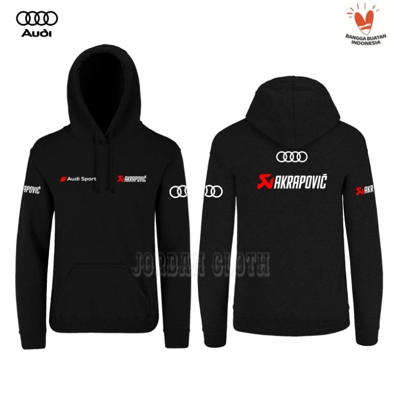 Hoodie Jaket Sweater Audi Sport Akrapovic