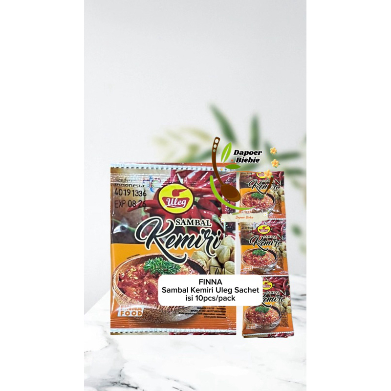 Sambal Kemiri Uleg Sachet isi 10pcs