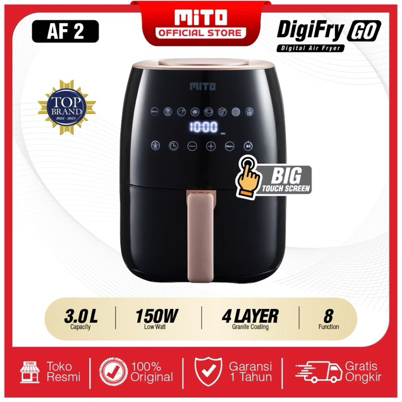 Air Fryer Mito AF2 (Second, Boleh Nego)