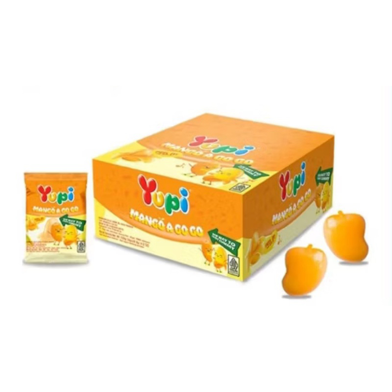 

Yupi Mango A Go Go 1 Box isi 24 pcs