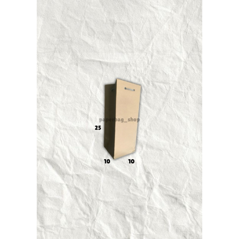 

paperbag coklat 10x10x25 (isi 12pcs)
