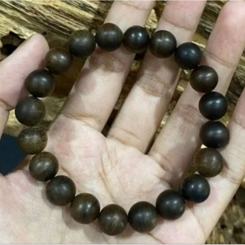 Gelang gaharu aquilaria malacensis super king 10mm