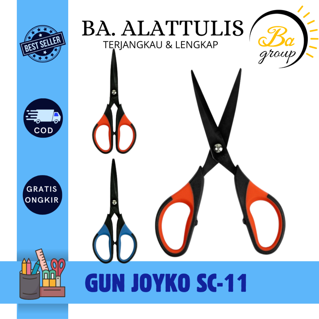 

Scissors / Gunting Joyko SC-11 - BA.ALATTULIS