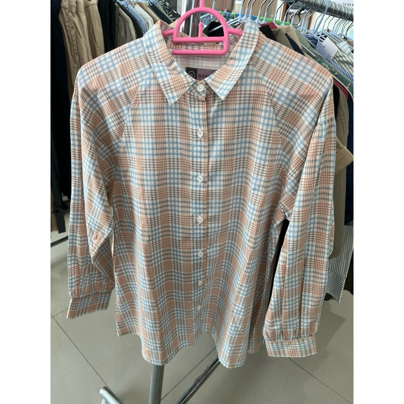 Kemeja kotak Wanita Nevada