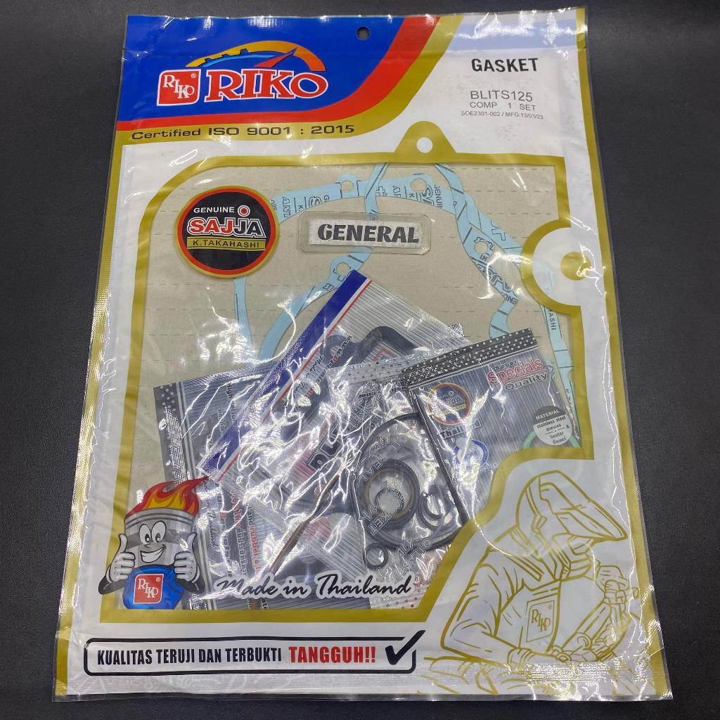 PAKING FULL SET ATHLETE BLITZ JOY RIKO GASKET PERPAK TOPSET