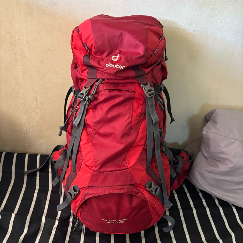Carrier Deuter tas gunung futura 45+10