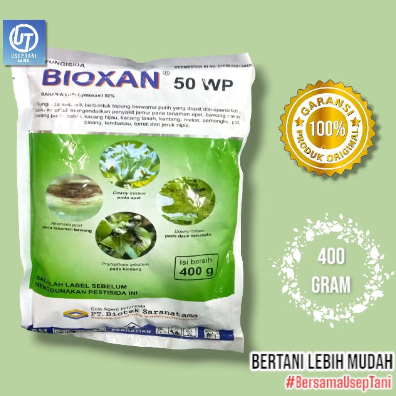 BIOXAN 50 WP KEMASAN 400 GRAM FUNGISIDA SISTEMIK