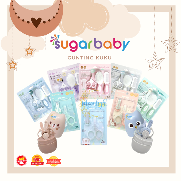 Manicure Set SUGAR BABY Nature Series | Perlengkapan Manikur Bayi