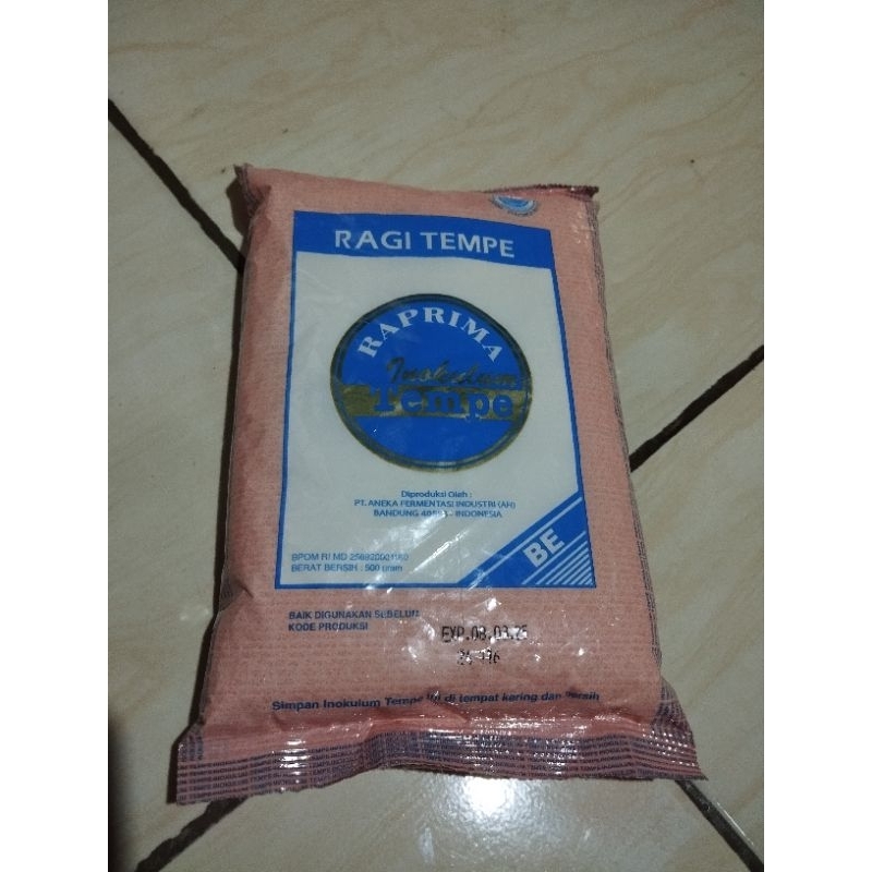 

150 GRAM RAGI TEMPE RAPRIMA BERKUALITAS TINGGI SUPER
