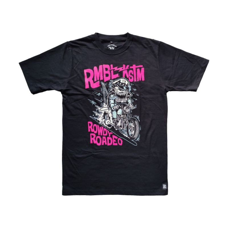 RMBL KAOS / TSHIRT ROWDY ROADEO BK / TS RDW BK