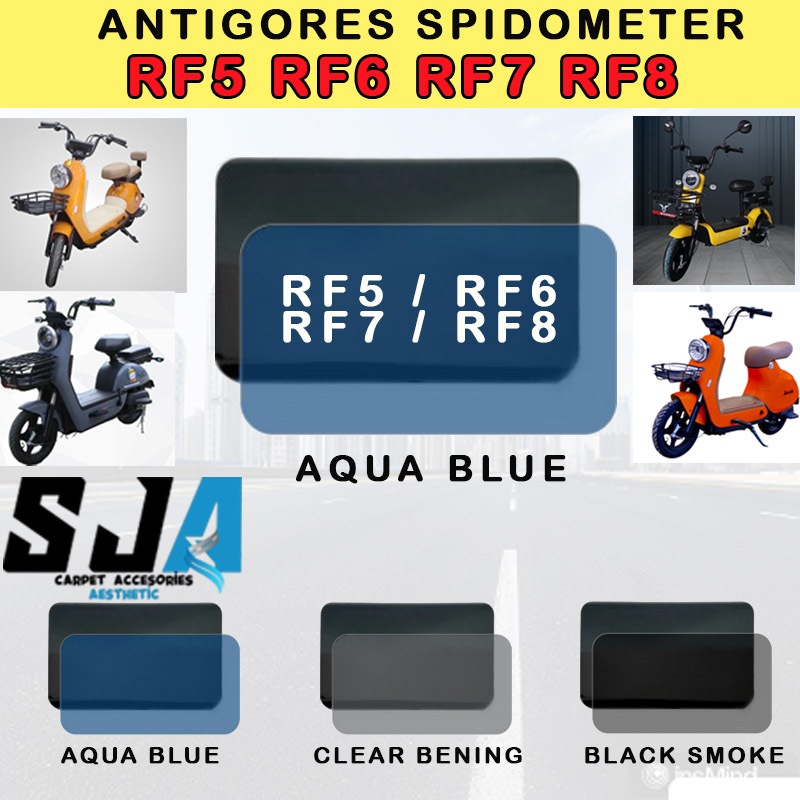 ANTIGORES SPIDOMETER SEPEDA LISTRIK UWINFLY RF5 RF6 RF7 RF8