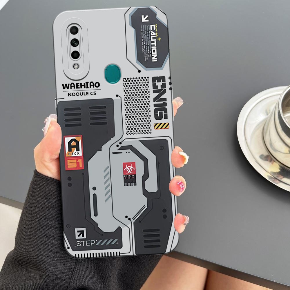 [BC01] Case Untuk Oppo A31 - Motif Mesin CPU Cyberpunk - Softcase Pro Camera, Casing HP, Pelindung H