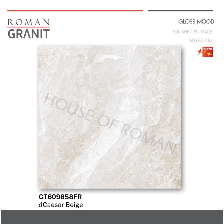 ROMAN GRANIT dCaesar Beige 60x60 GT609858FR ROMAN GRANIT