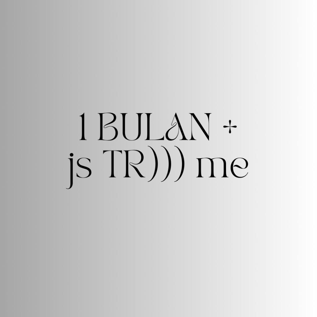 

1 BULAN +++ JS TR//// M E COKL@T MOCHC@ V@NIL@ DIET