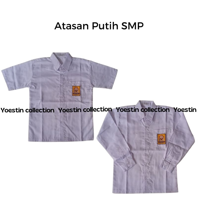 Seragam sekolah SMP putih