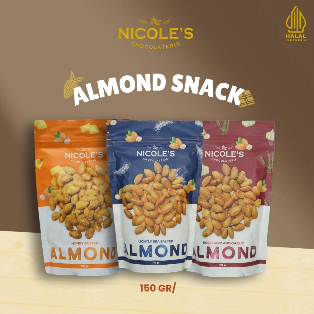 

Nicole's | Almond Snack 140gr