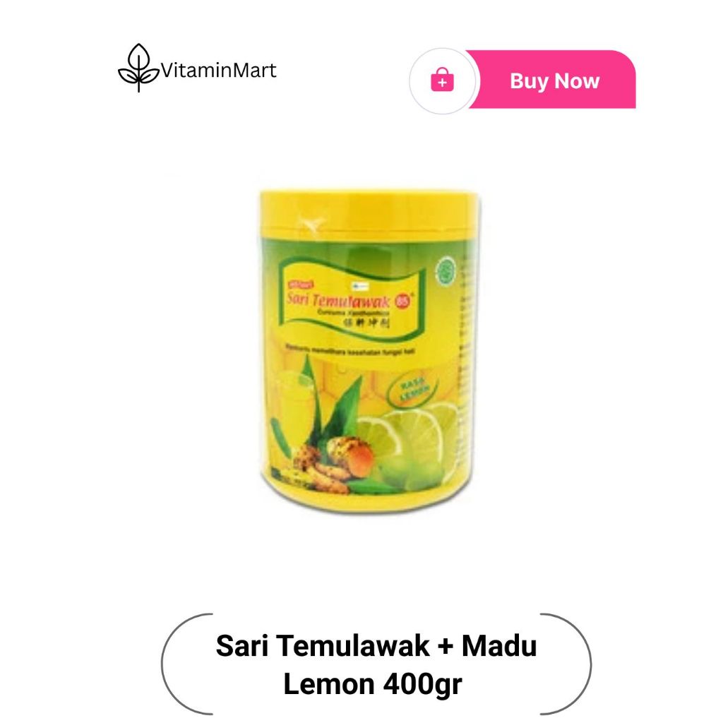 

Sari Temulawak 85 Instan Plus Madu Lemon Toples 400 Gr / Sari Temulawak