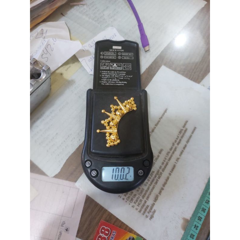 Tusuk Konde 10 gram Emas LM/London 24K kadar 99,9%