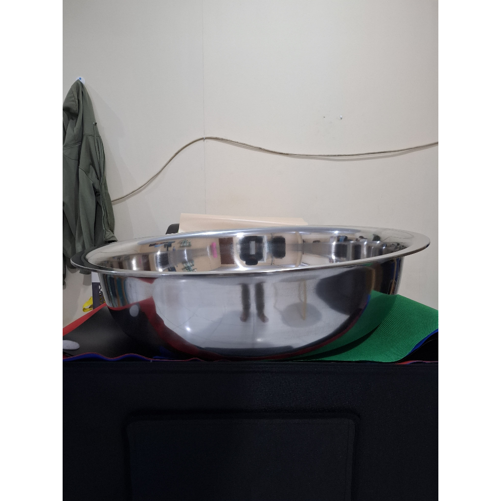 HATAYASHOP - BASKOM STAINLESS BAGUS/BASKOM STAINLESS SUS304/BASKOM AIR SAYUR/BASKOM STAINLESS JUMBO 