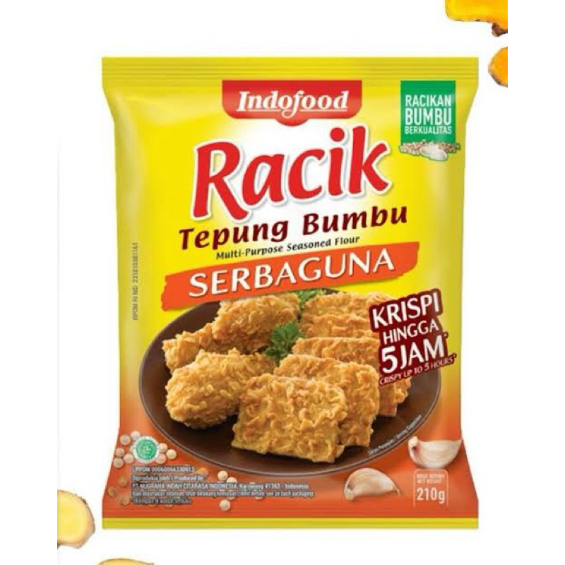

INDOFOOD Racik Tepung Bumbu Serbaguna 210 Gram