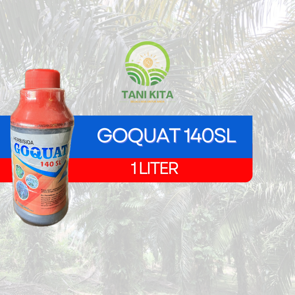 HERBISIDA GOQUAT 140SL KEMASAN 1LITER