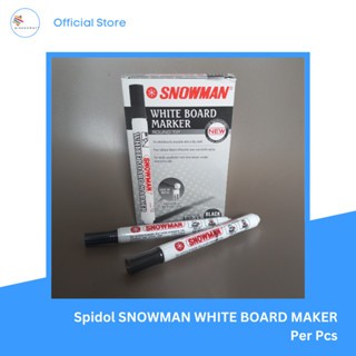 

Spidol Hitam Whiteboard Marker Snowman BG12