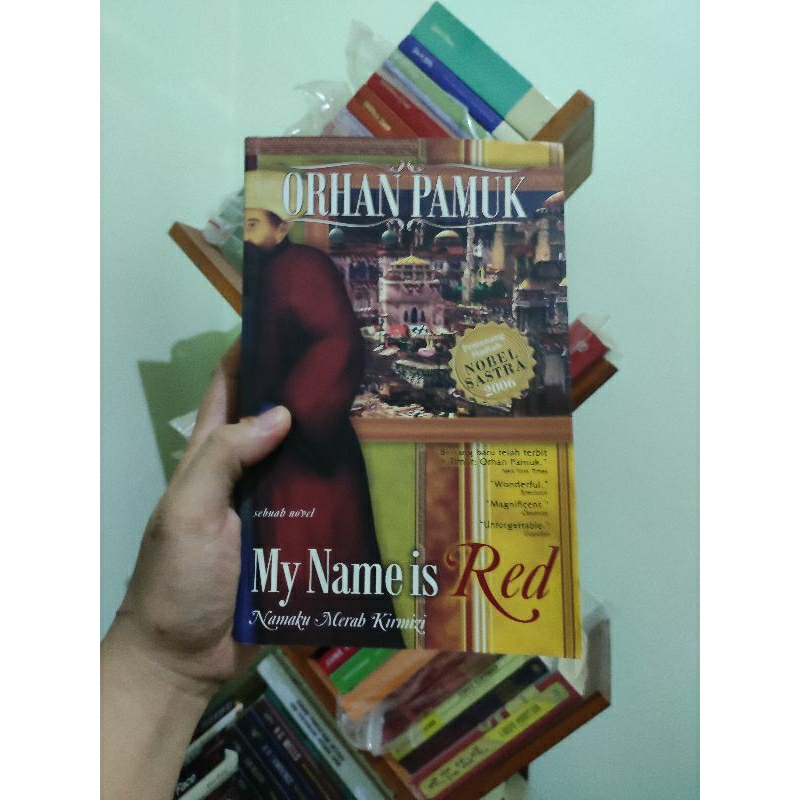 [PRELOVED ORI] My Name Is Red Namaku Merah Kirmizi - Orhan Pamuk Buku Bekas