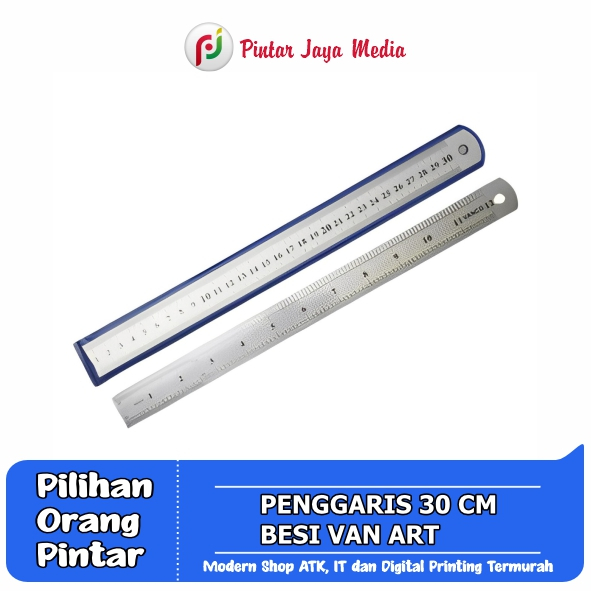 

(ECER) Penggaris Panjang 30 cm Stainless