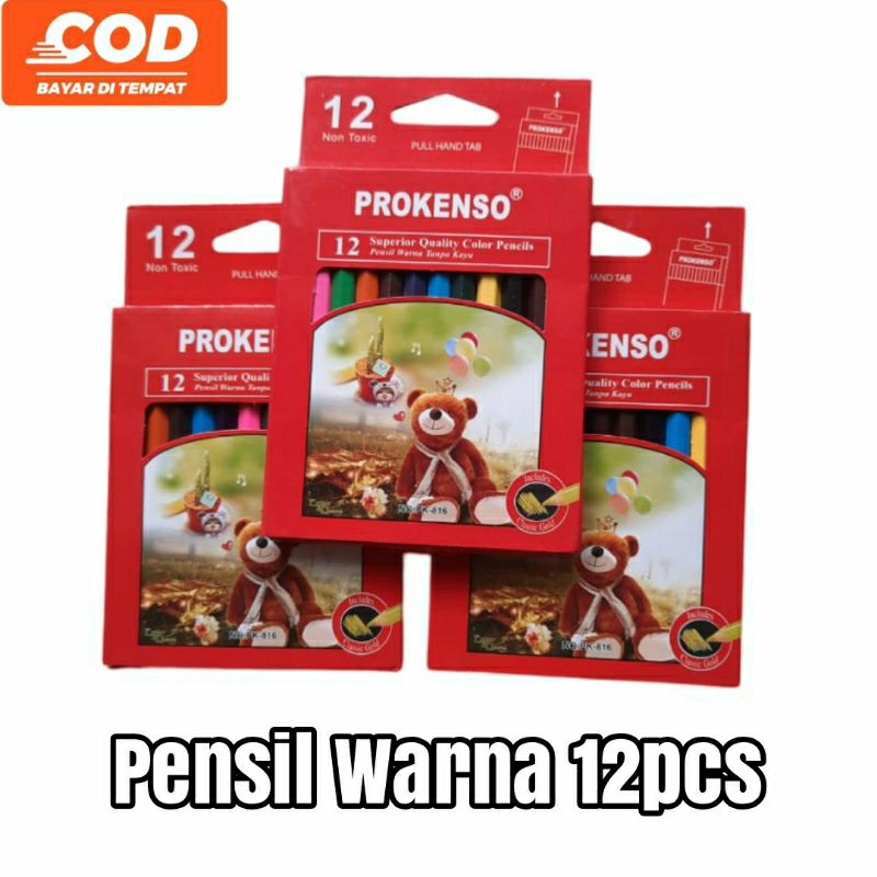 

Pensil Warna Prokenso 1Pak 12pcs
