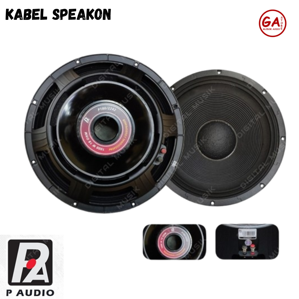 Speaker P Audio ORIGINAL - Speaker P Audio 18 inch 2242 - Subwoofer 18