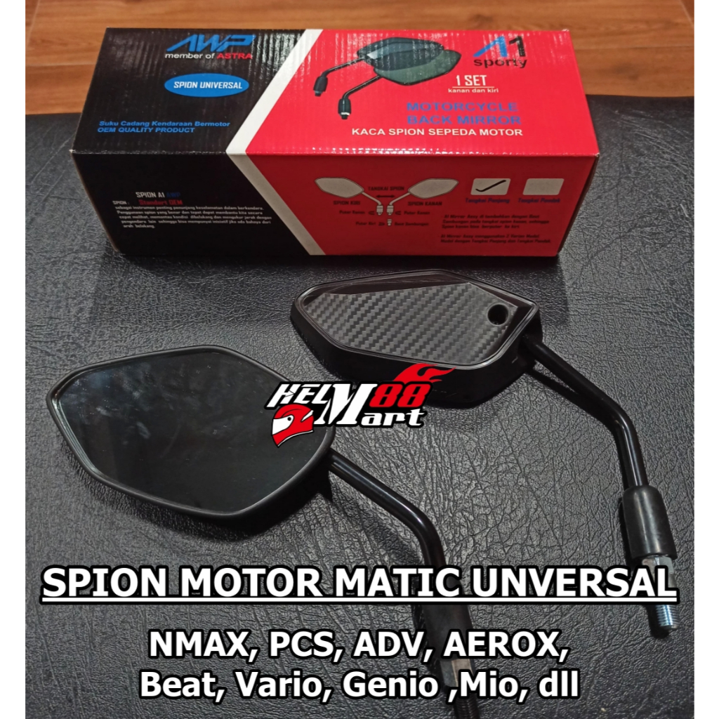 Spion Motor AWP Universal Matic - Kaca Spion