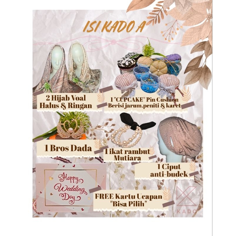 KADO PERNIKAHAN || KADO ULANG TAHUN || KADO PERKAWINAN || KADO UNTUK PEREMPUAN || KADO WISUDA || KAD