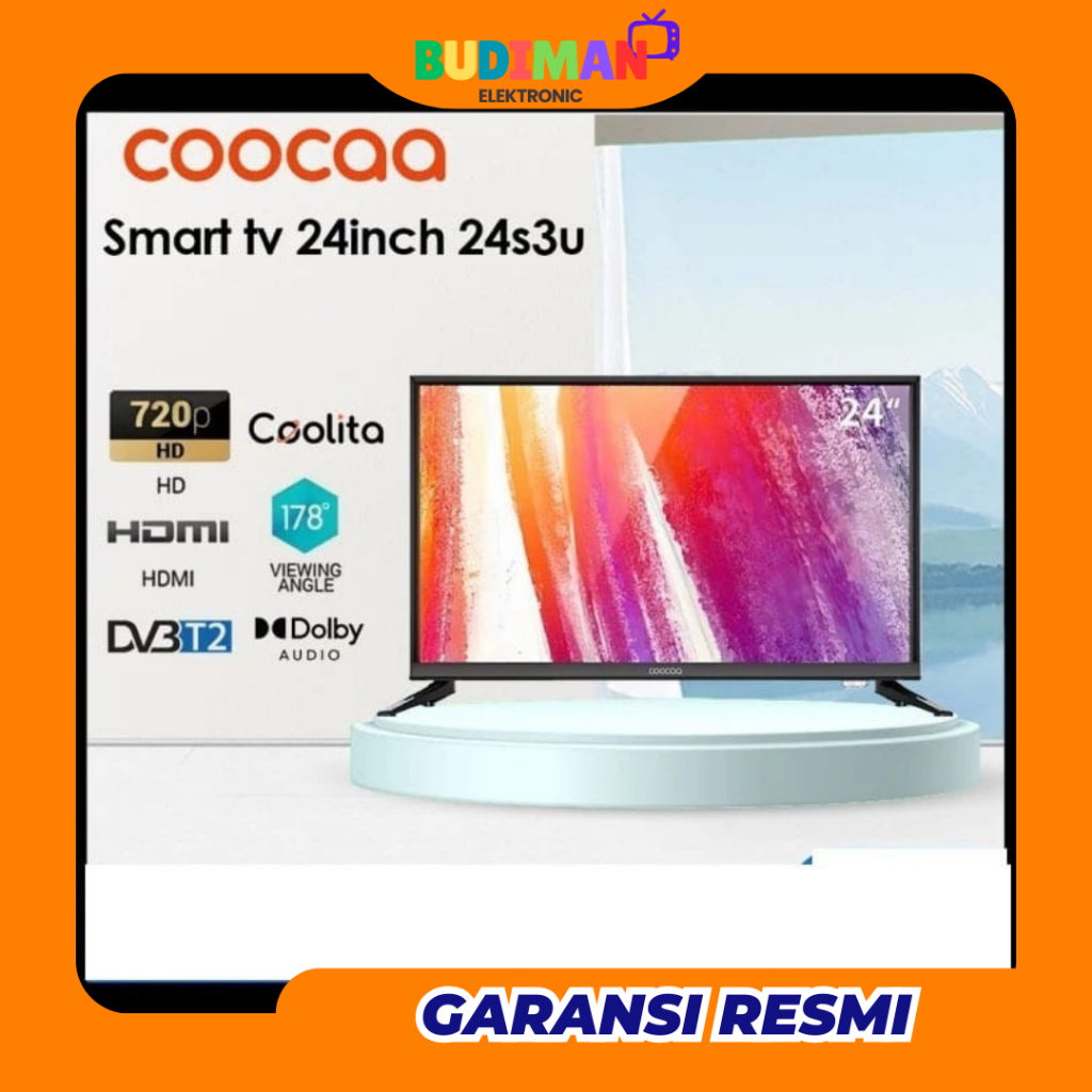 COOCAA SMART TV 24 INCH DIGITAL TV 24S3U