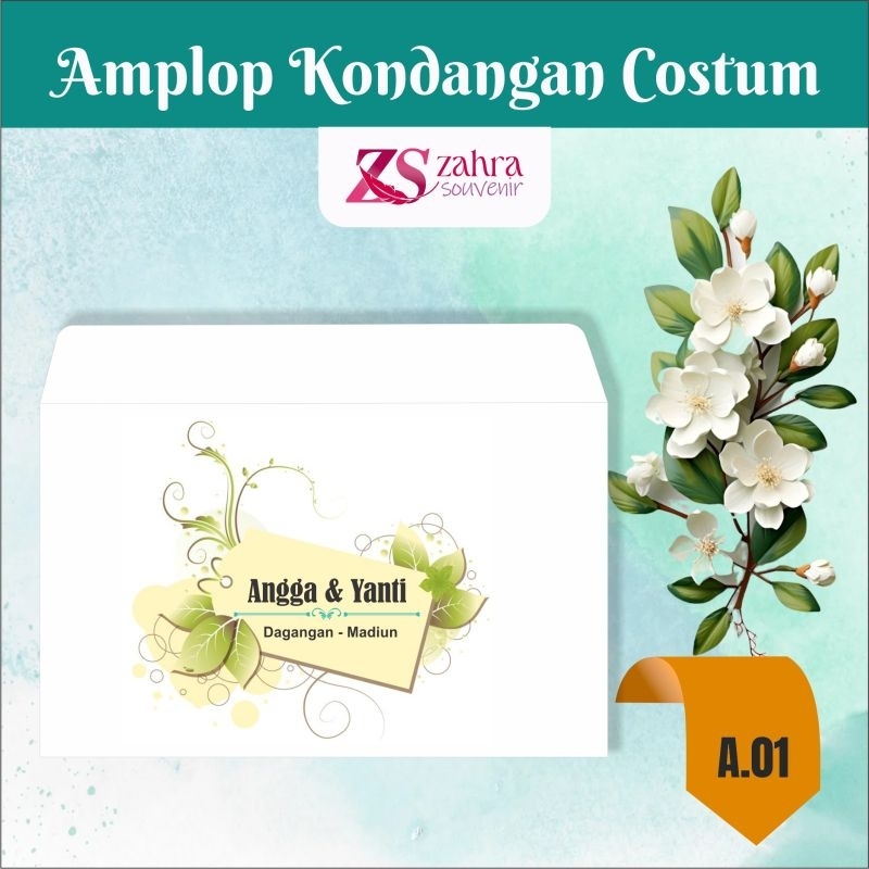 

Amplop Kecil | Amplop Kondangan Custom Nama