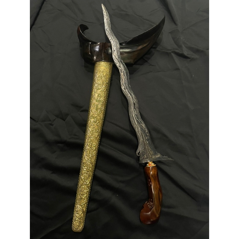 Keris Kamardikan Luk 7 Warongko Sonokeling