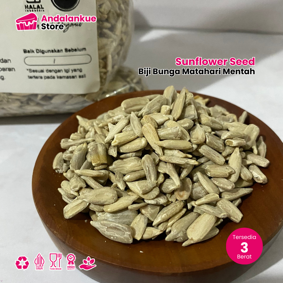

Sunflower Seed Biji Bunga Matahari Isi 250 gr | 500 gr | 1kg