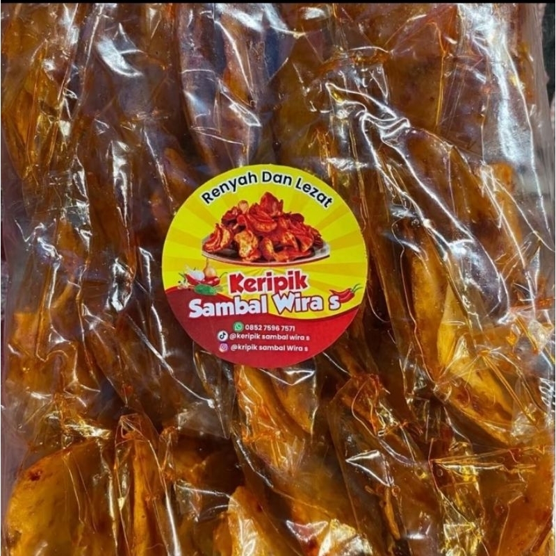 

keripik sambal WIRA S Kemasan 1pack isi 24PCS