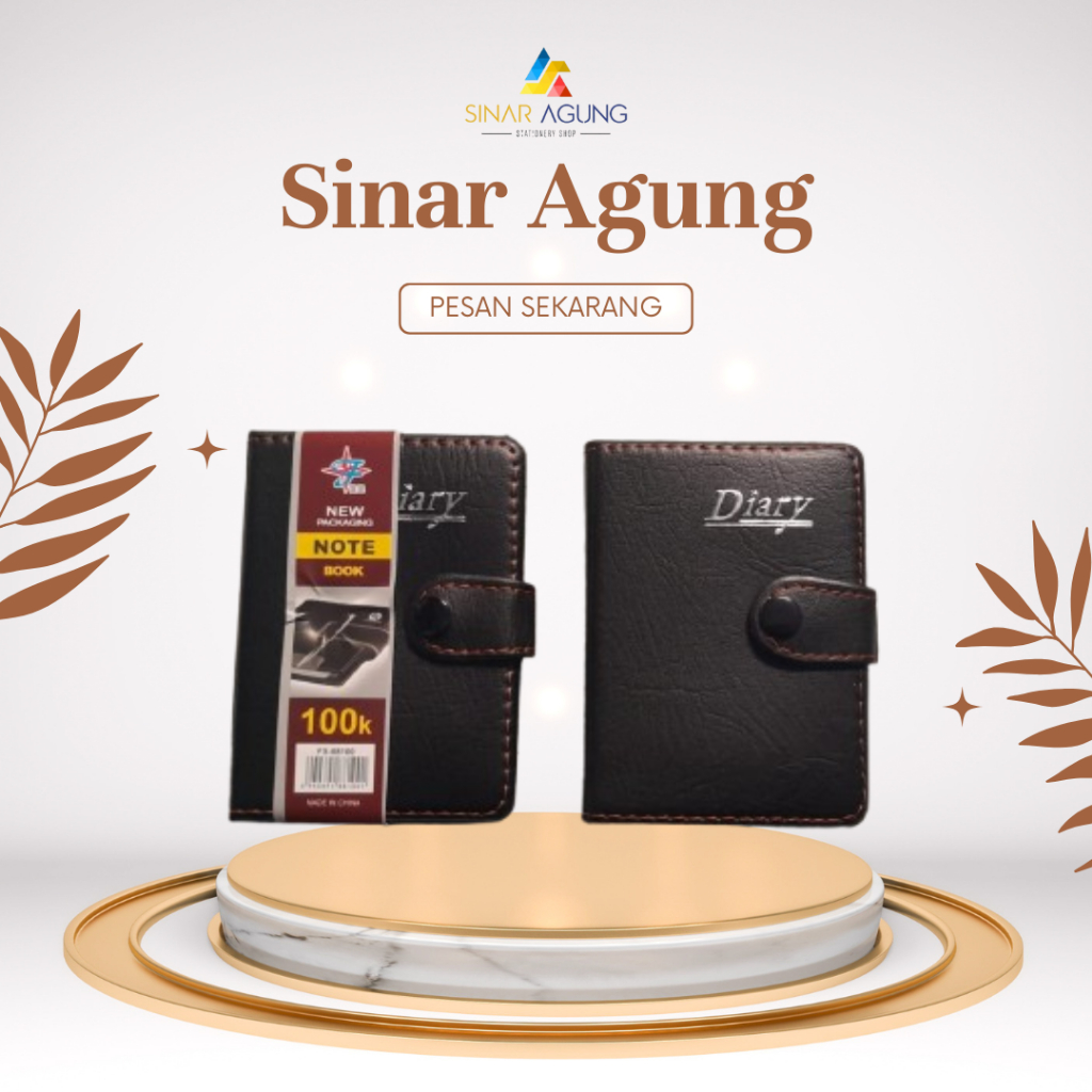

BUKU AGENDA DIARY KANCING 100K FX-88100