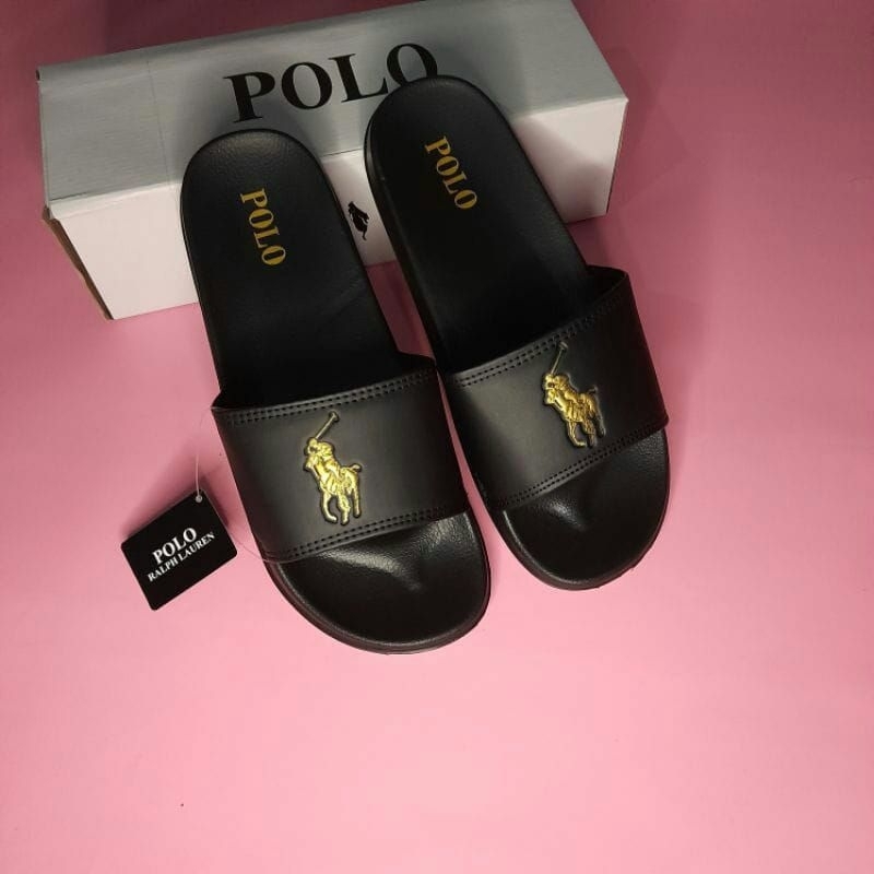 Sandal Slide Slip On Polo Pria Wanita|Sandal Polo Pria Wanita|Sandal Polo Pria|Sandal Polo
