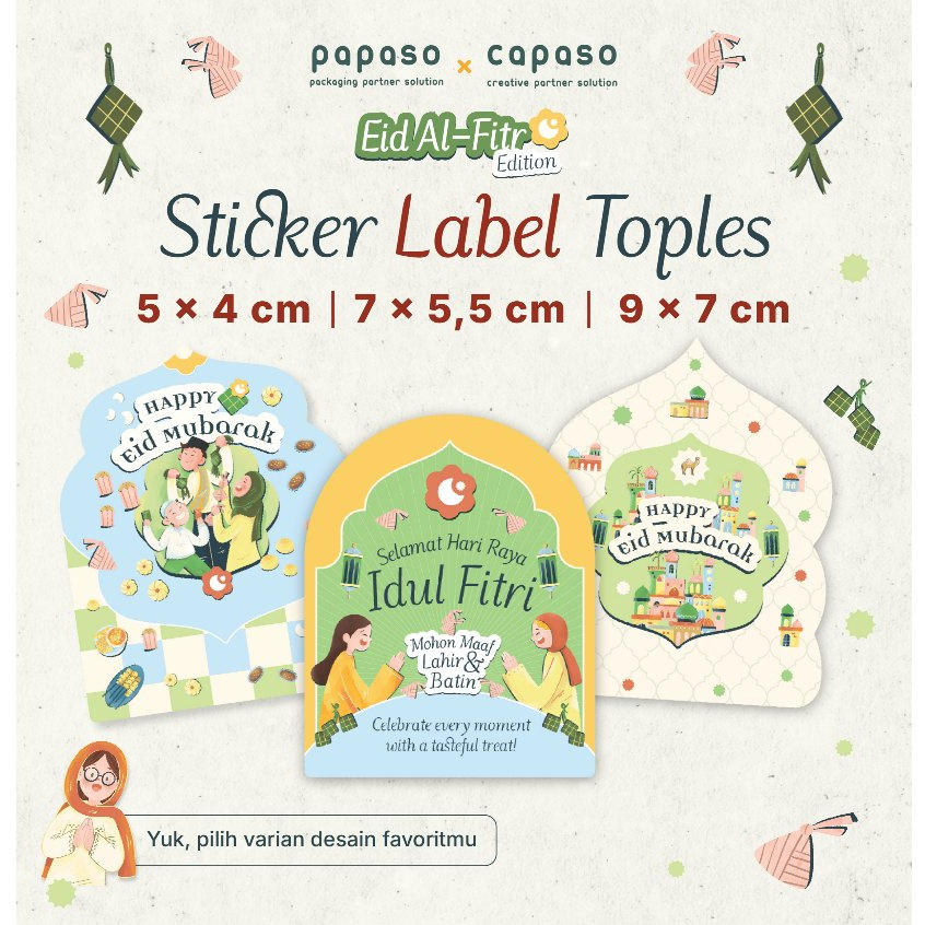 

Sticker Toples Lebaran Idul Fitri