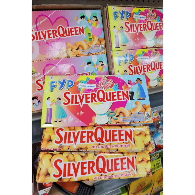

silverqueen valentine isi 2 x 55gr