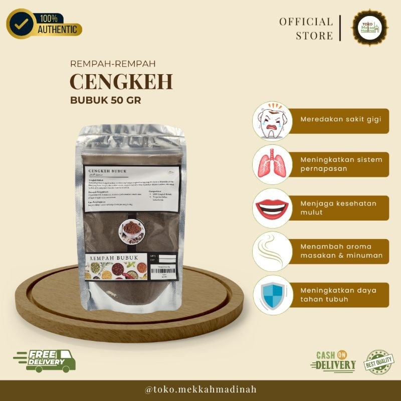 

Bubuk Cengkeh, Kayu Manis, Qist Hindi, dan Kalabat - Bumbu Khas - Powder, Spices