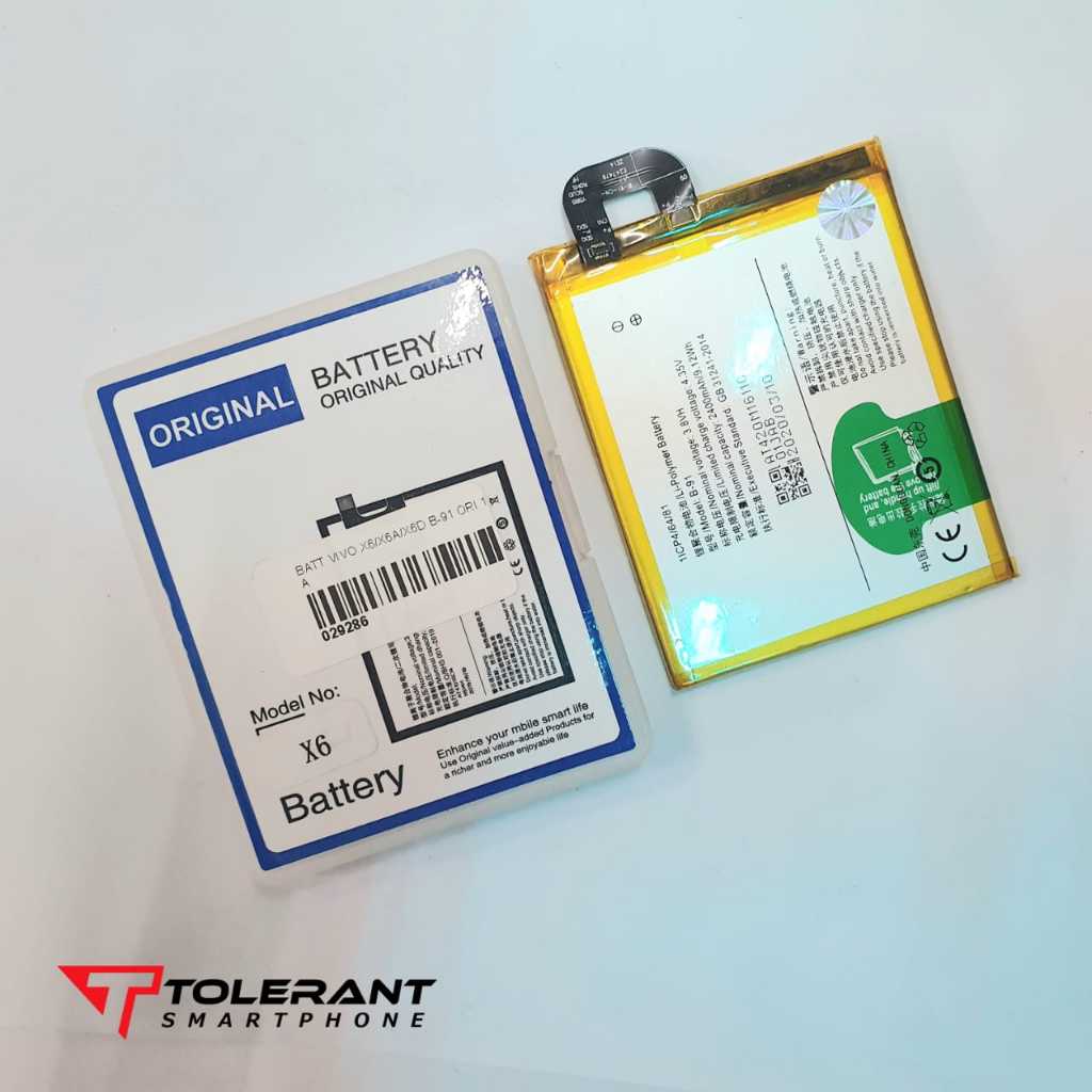 BATTERY BATERAI VIVO X6  /  X6A  /   X6D  B-91