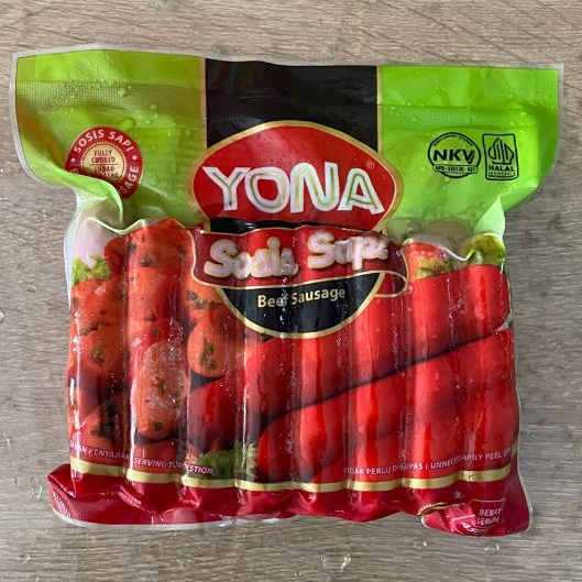 

YONA SOSIS SAPI MERAH 450Gr ISI 15