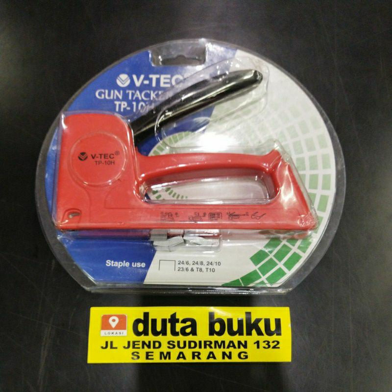 

Alat Gun Tacker Staples / Stapler Tembak V-TEC TP-10H Original