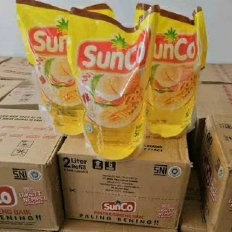 

Pilihan Minyak goreng SUNCO 2L 1 Dus