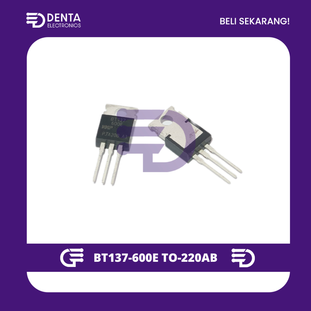 BT137-600E TO-220AB - Komponen Elektronik