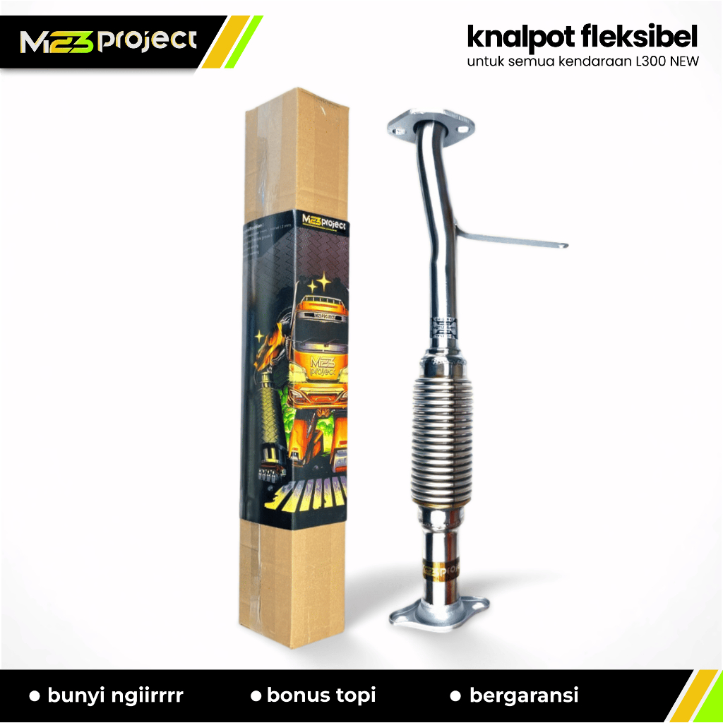 FLEKSIBEL PNP ULIR STENLIS KNALPOT L300 BUNYI NGIR ORI M23 PROJECT