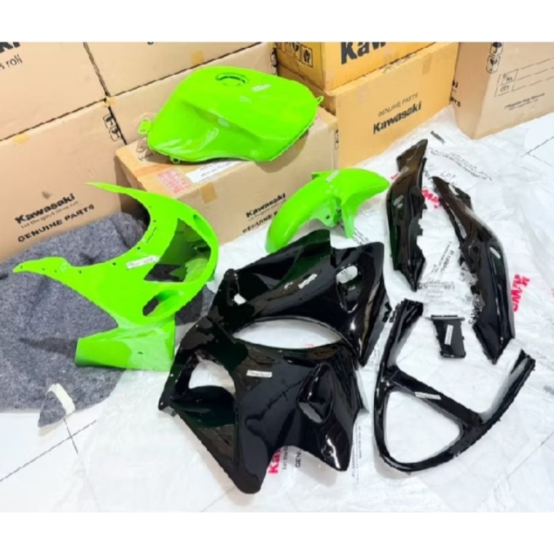Full body ninja RR old hijau SE Original kawasaki