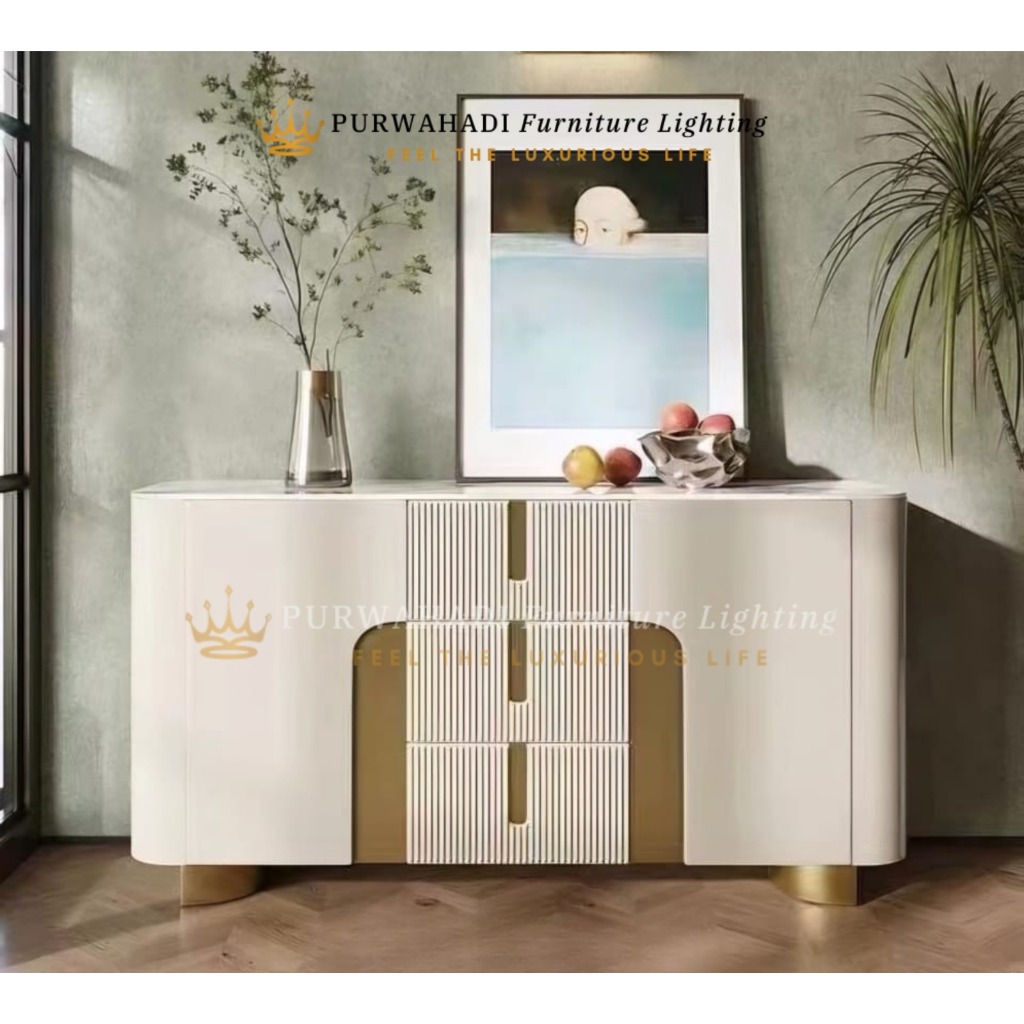 LEMARI BUFET MINIMALIS IMPORT | BUFET TV | BUFET KONSUL SERBAGUNA | LEMARI TV | LEMARI MULTIFUNGSI